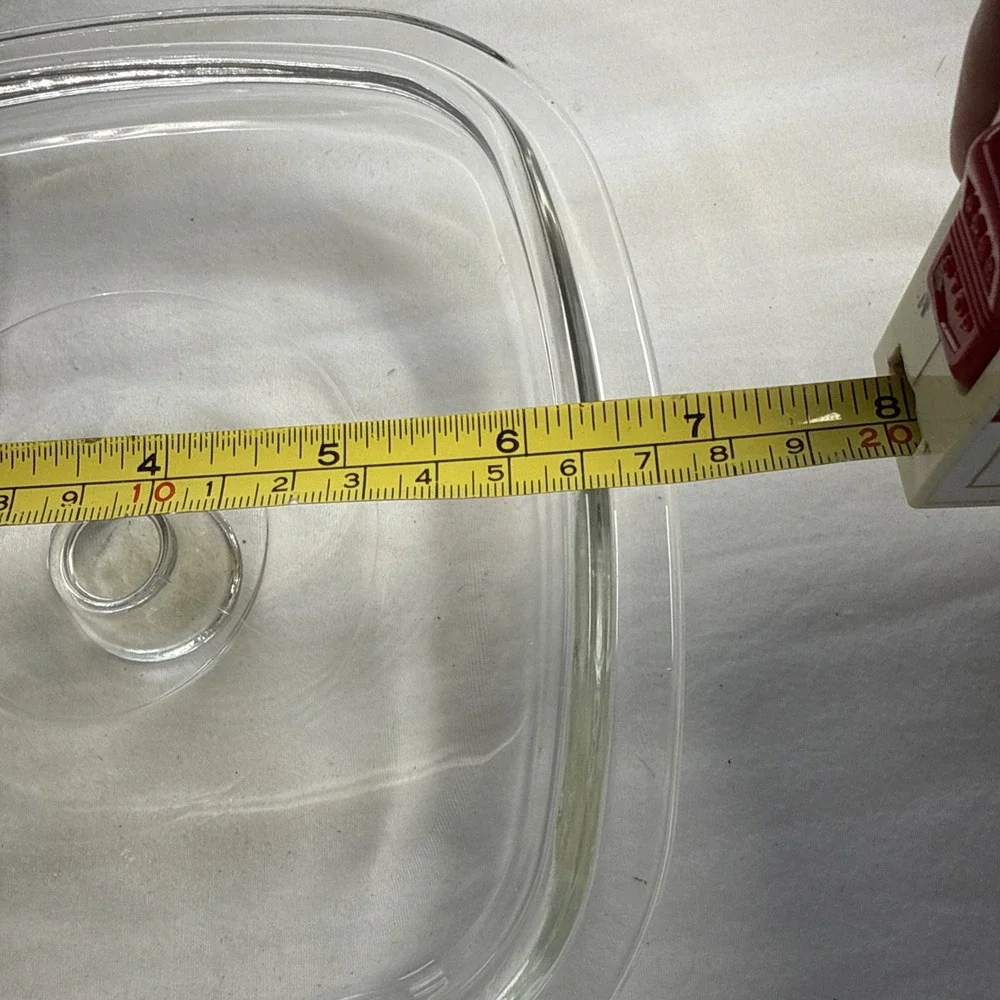 Pyrex Clear Glass Replacement Lid Fits 6.5